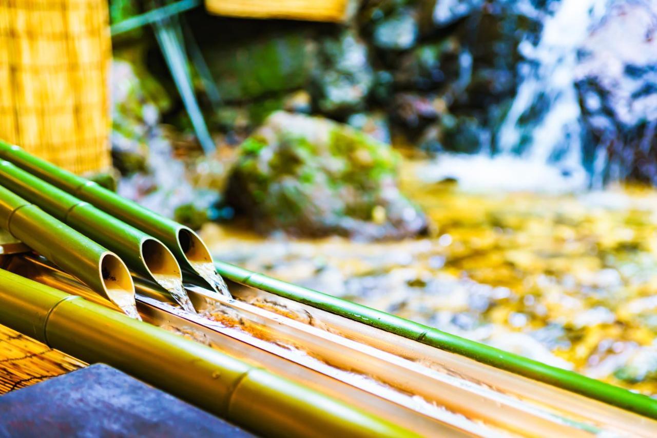 The Gate Hotel Kyoto Takasegawa By Hulic Εξωτερικό φωτογραφία Bamboo water pipes